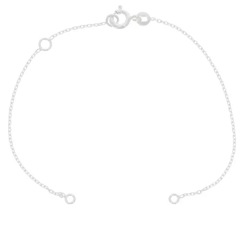 925 Sterling Silver cable Mesh Bracelet x16 cm