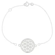 925 Sterling Silver cable Mesh Bracelet x16 cm