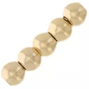 2mm Gold filled Round beads x9g