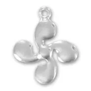 925 Silver Charm basque cross 12mm x1