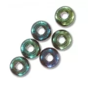 Preciosa Seed beads 6/0 4 mm - Green Iris x20g