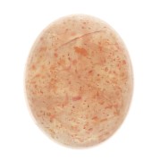 10x8mm Oval Cabochon - Sun Stone x1