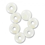 Preciosa Seed Beads 6/0 4 mm - White Alabaster x 20 g