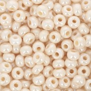 Preciosa Seed beads 6/0 4 mm - Cream Pearl x20g