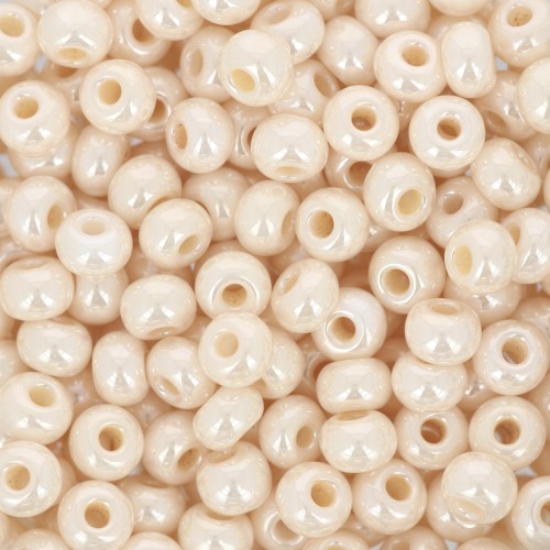 Preciosa Seed beads 6/0 4 mm - Cream Pearl x20g