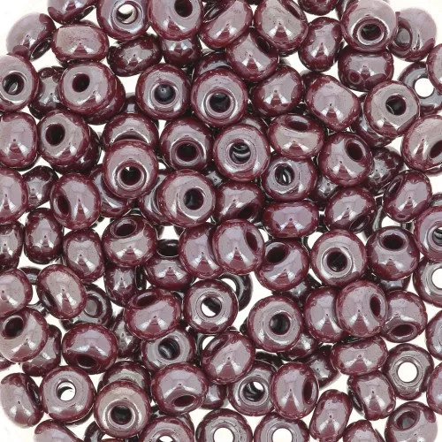 Preciosa Seed Beads 6/0 4 mm - Pearlescent Caramel x 20 g