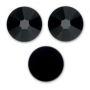 PureCrystal stick-on rhinestones 5mm Jet x36|raw }}