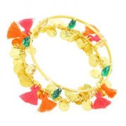 Smooth sequins 10mm Rhodium tone x5