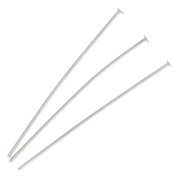 40x0.7mm Stainless steel Head pins x10|raw }}