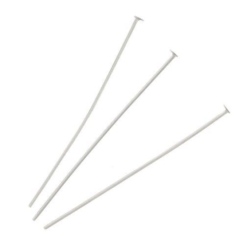 30x08mm Stainless steel Head pins x10