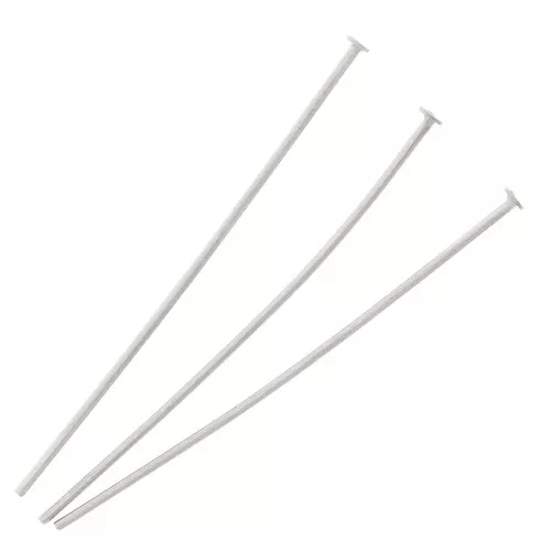 40x08mm Stainless steel Head pins x10