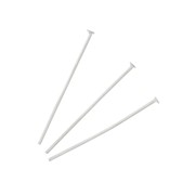 25x0.7mm Stainless steel Head pins x10|raw }}