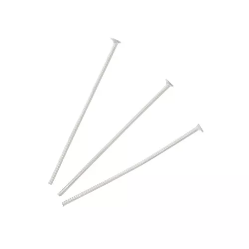25x0.7mm Stainless steel Head pins x10