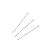20x0.7mm Stainless steel Head pins x10|raw }}
