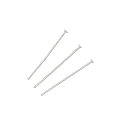20x0.7mm Stainless steel Head pins x10