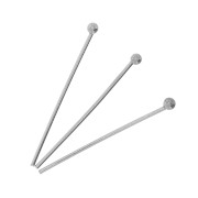 25x0.7mm Stainless steel ball pins x10|raw }}