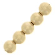 5mm Gold filled Round beads - satin x5|raw }}