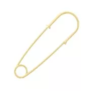 31x10mm Gold filled Safety pin - pin x1