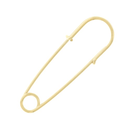 31x10mm Gold filled Safety pin - pin x1