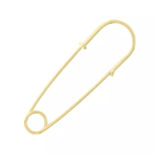 31x10mm Gold filled Safety pin - pin x1