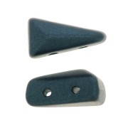 5x8mm Vexolo Glass beads - Pastel Pétrol x30