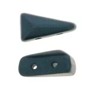 5x8mm Vexolo Glass beads - Pastel Pétrol x30