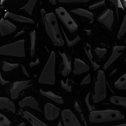 5x8mm Vexolo Glass beads - Jet x30|raw }}