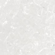 5x8mm Vexolo Glass beads - Crystal x30|raw }}