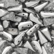 5x8mm Vexolo Glass beads - Crystal Labrador x30|raw }}