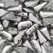 5x8mm Vexolo Glass beads - Crystal Labrador x30