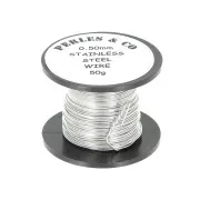 0.50mm 304 Stainless steel round wire x25m