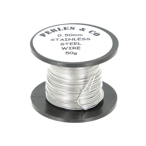 0.50mm 304 Stainless steel round wire x25m
