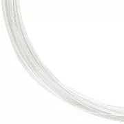 0.4mm Silver filled 999 Flexible wire x10m