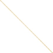 1.8mm Gold filled Rope mesh Chain x50cm