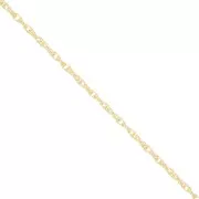 1.8mm Gold filled Rope mesh Chain x50cm