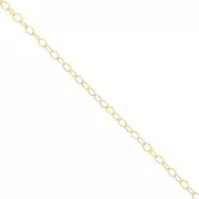4mm Gold filled cable mesh chain x 20cm