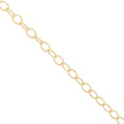 4mm Gold filled cable mesh chain x 20cm