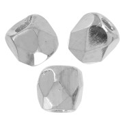 2mm Faceted beads (True 2) Crystal Full Chrome x50