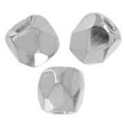 2mm Faceted beads (True 2) Crystal Full Chrome x50