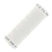 Polyester sewing thread - White x100m|raw }}