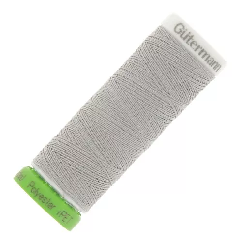 Gütermann recycled polyester sewing thread - Light Grey (n°38) x100m