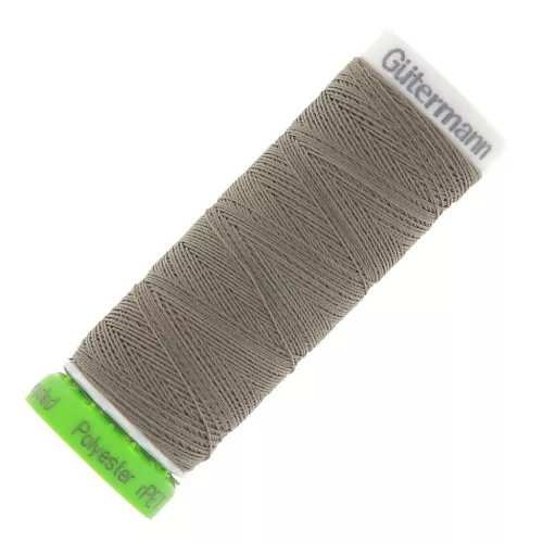 Gütermann recycled polyester sewing thread - Marron glacé (n°727) x100m