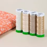 Gütermann recycled polyester sewing thread - Sand (n°722) x100m