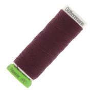 Gütermann recycled polyester sewing thread - Plum (n°130) x100m