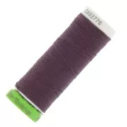 Gütermann recycled polyester sewing thread - EggPlant (n°512) x100m