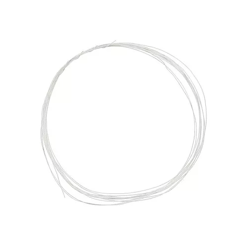 0.2mm 925 Sterling Silver Hard round wire - hardened x20m