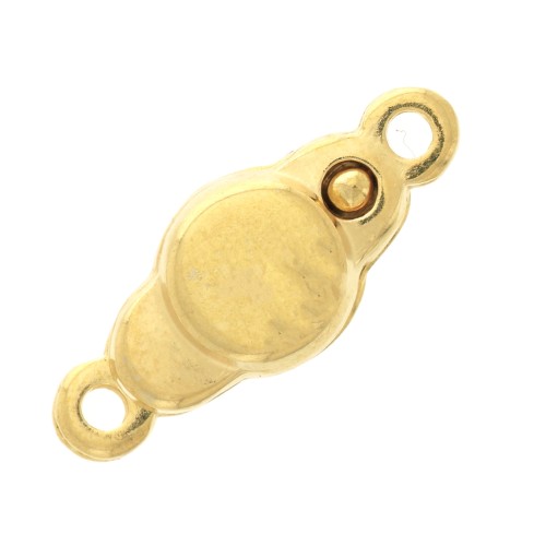 18x7mm Magnetic clasp - Fine Gold Plated x1