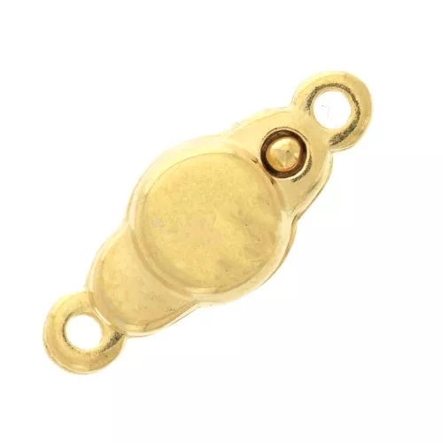 18x7mm Magnetic clasp - Fine Gold Plated x1