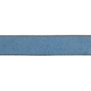 Leather lace 10mm Peacock blue x30cm|raw }}