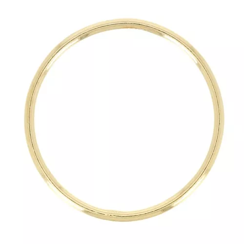 Gold filled smooth ring - Size 51 x1